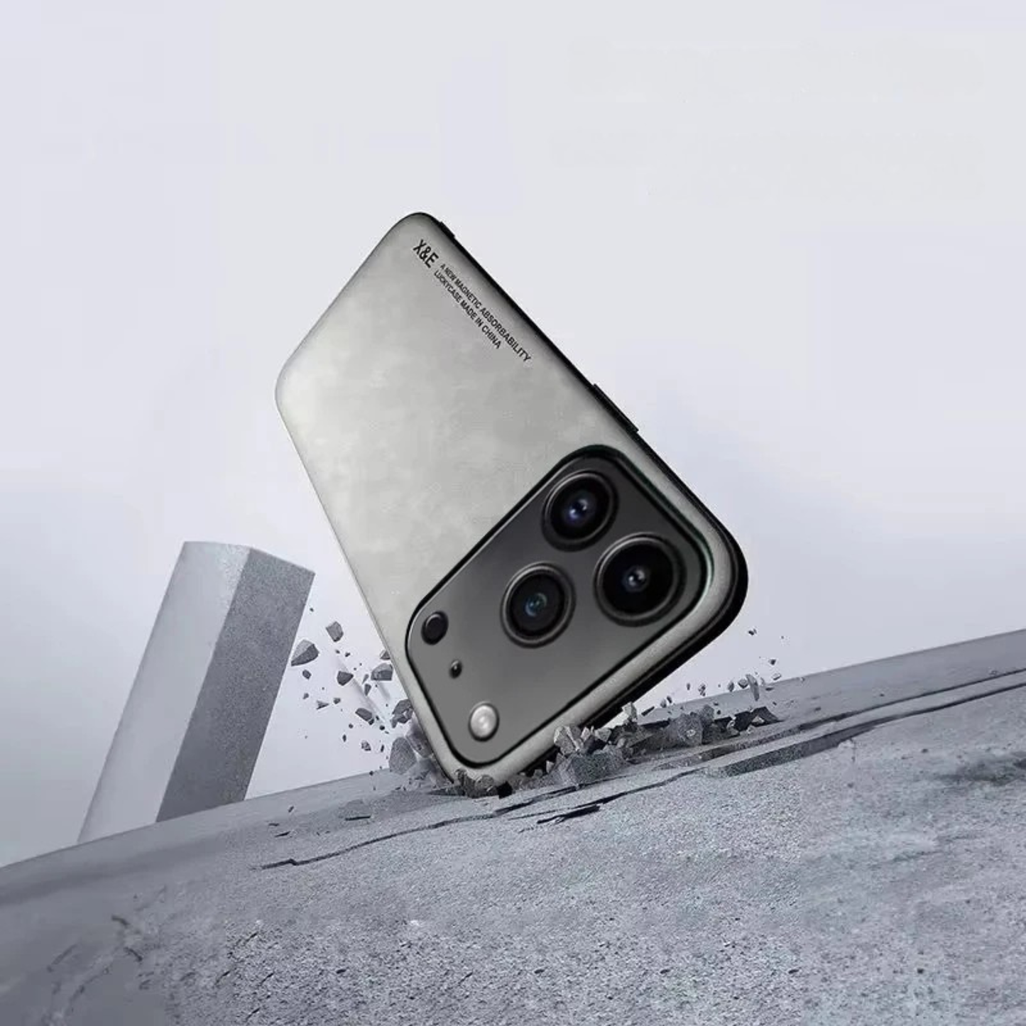 Coque iPhone suède premium antirayures