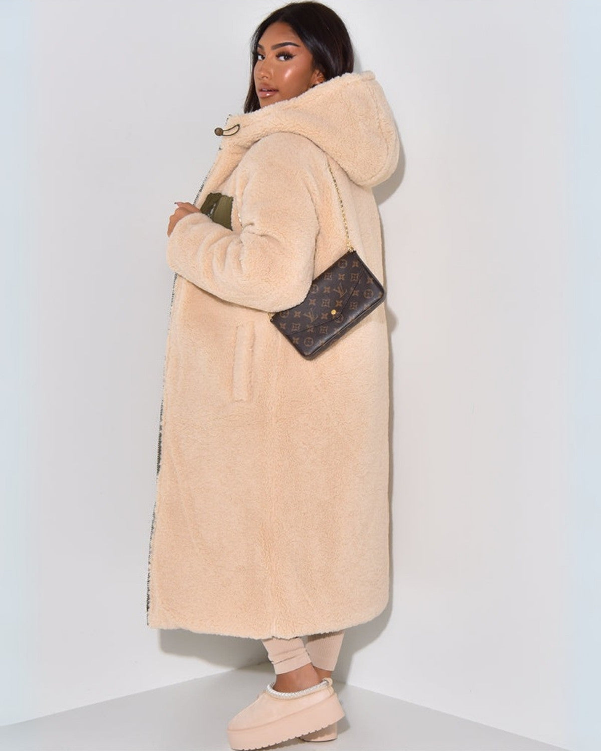 Manteau d'Hiver Femme Réversible | Design Double Face