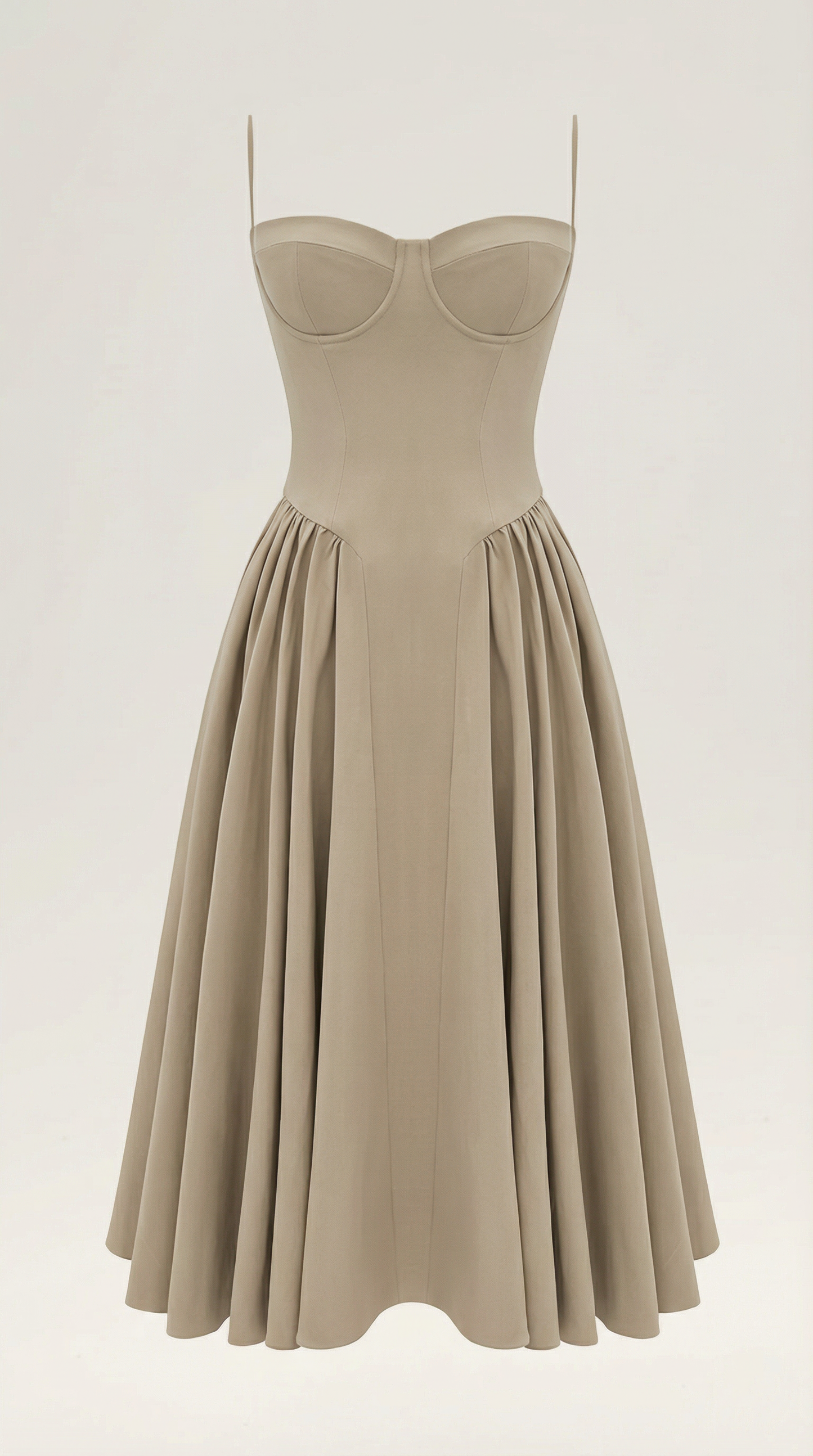 Robe midi corset femme imprimé fleuri