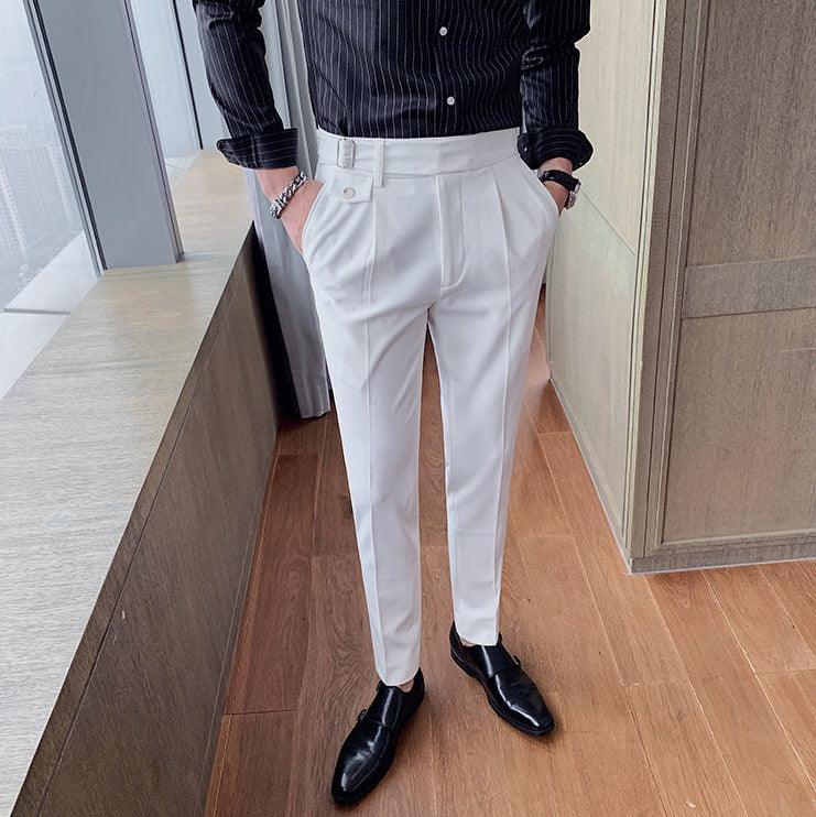 Pantalon business homme élégant