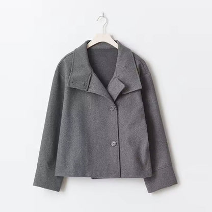 Elise – Veste Courte Croisée de Luxe