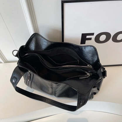 Sac à main rétro texturé femme