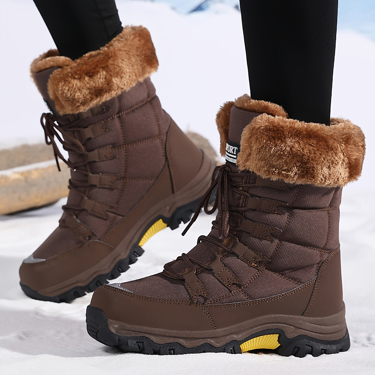 Bottes d'Hiver Femme Chaudes | Imperméables & Isolantes