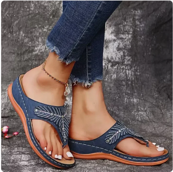 Elisa – Sandales Tongs Orthopédiques