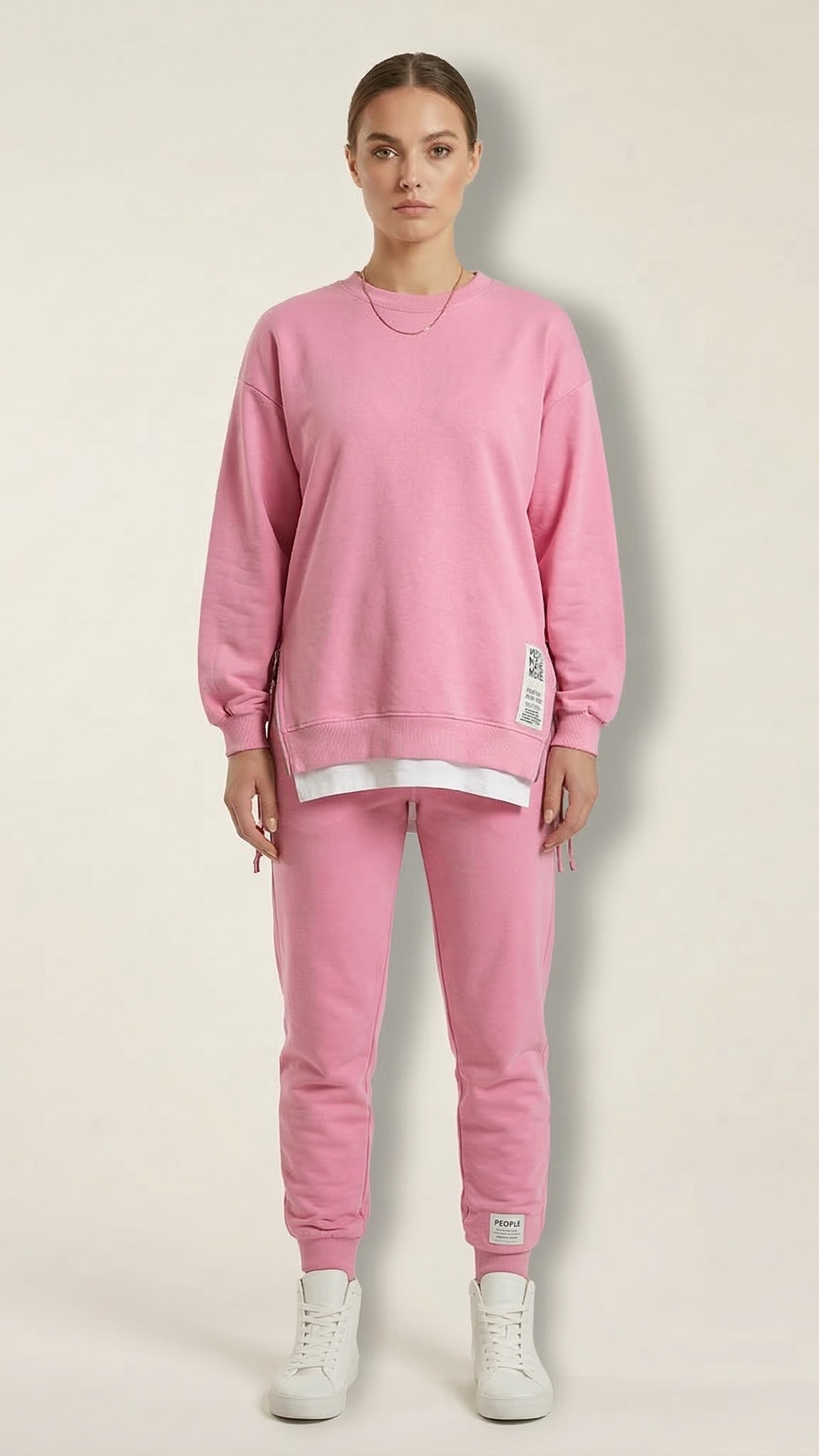 Ensemble détente femme sweat oversize jogging