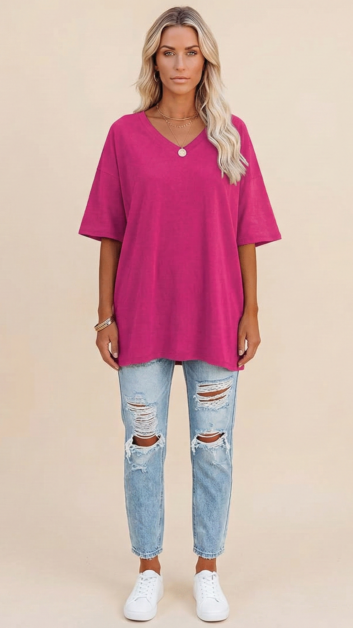 Rose Foncé / 2XL