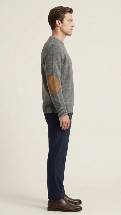 Pull motif alpin chaud
