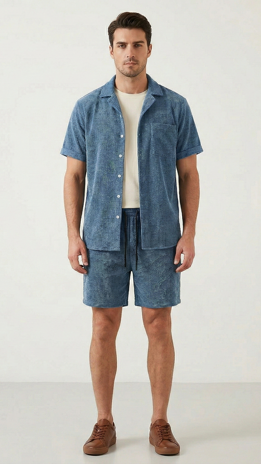 Ensemble homme t-shirt short été