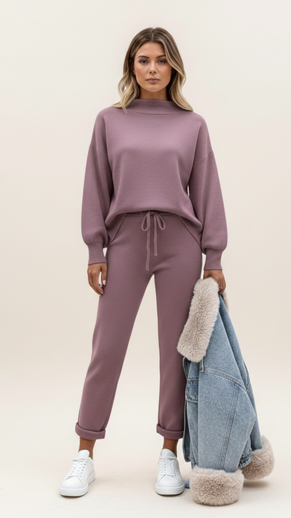 Ensemble détente polaire femme 2 pièces