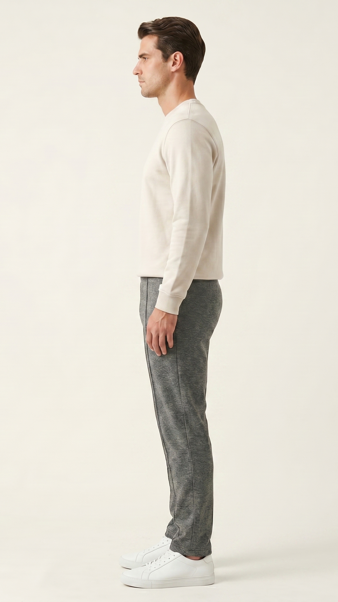 Pantalon jogging homme coupe slim à cordon