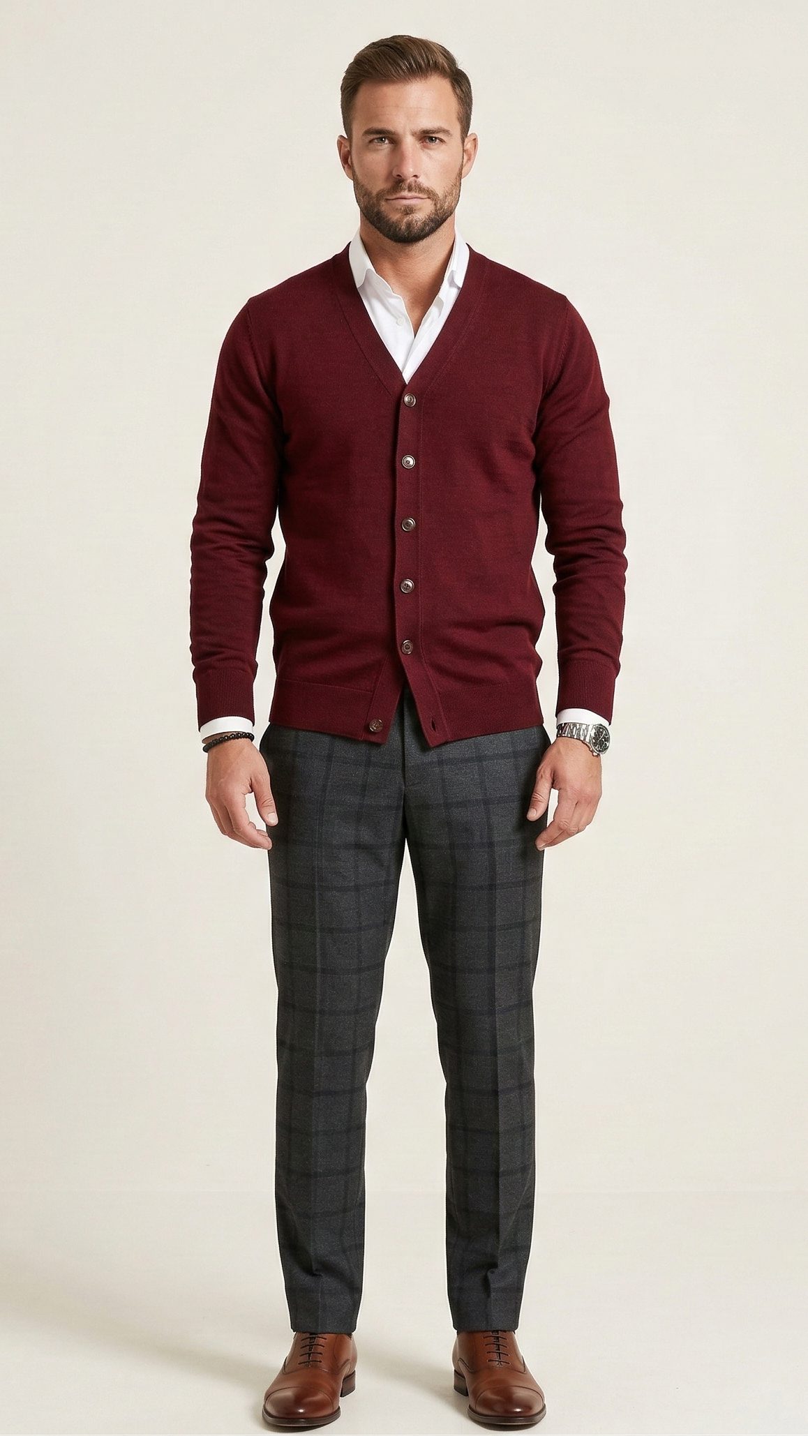 Rouge Foncé / 4XL