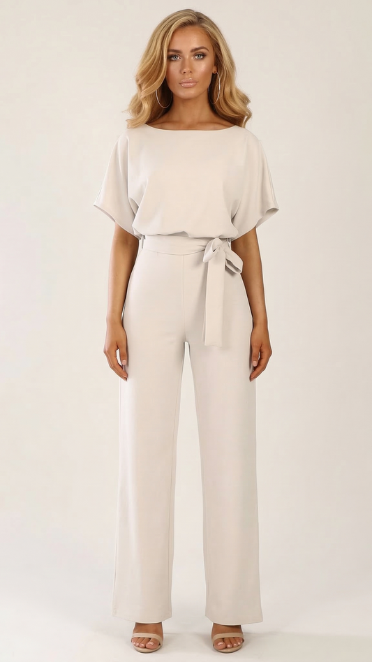 Combinaison femme grande taille unie