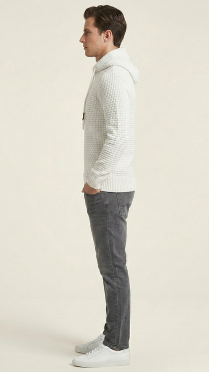 Sweat à capuche homme à enfiler