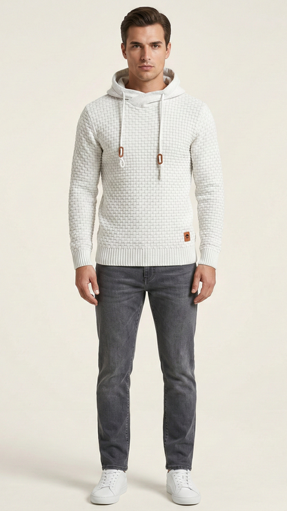 Sweat à capuche homme à enfiler
