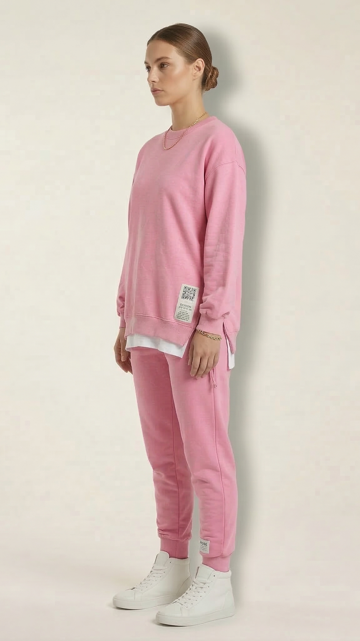 Ensemble détente femme sweat oversize jogging