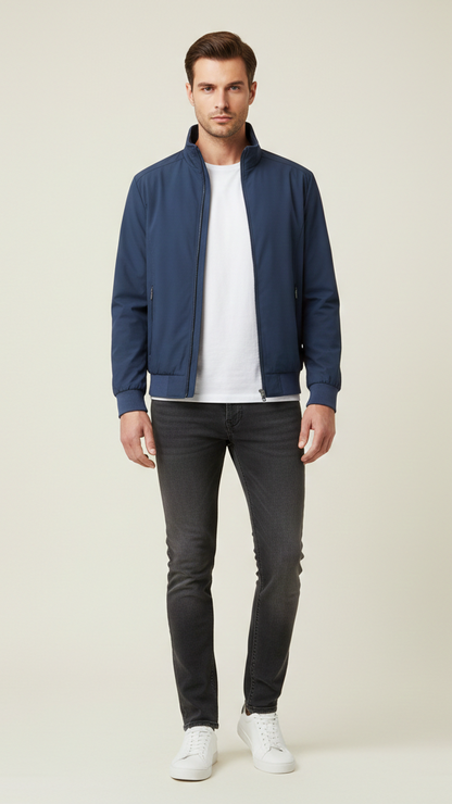 Veste hiver imperméable homme coupe-vent