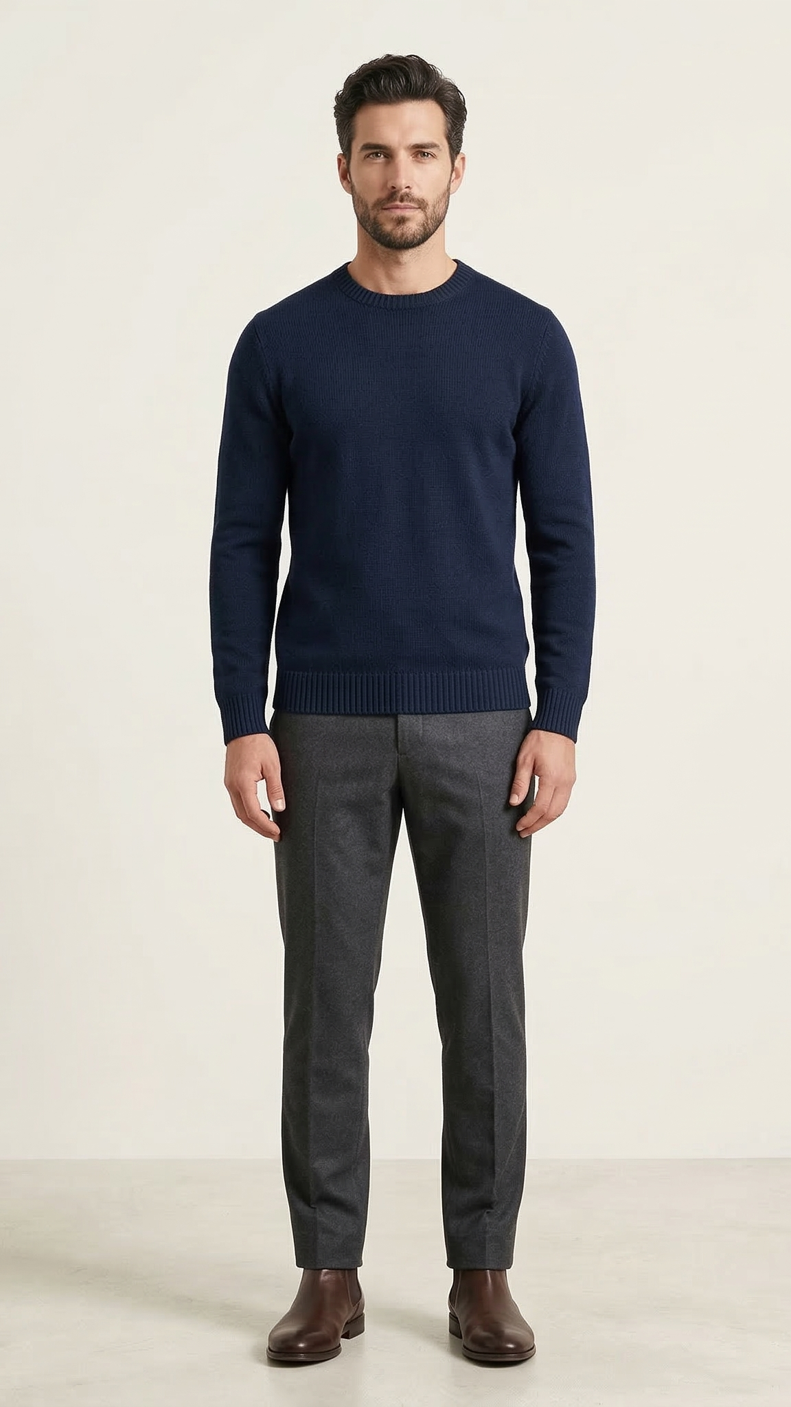 Pull Homme Tricot Manches Longues