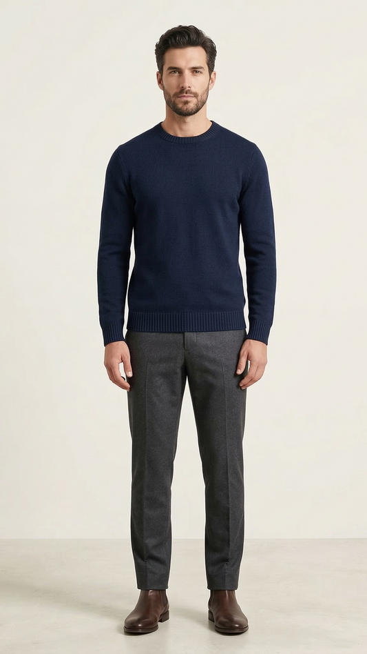 Pull Homme Tricot Manches Longues