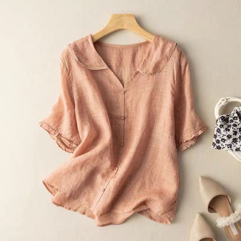 Blouse lin femme élégante Adele