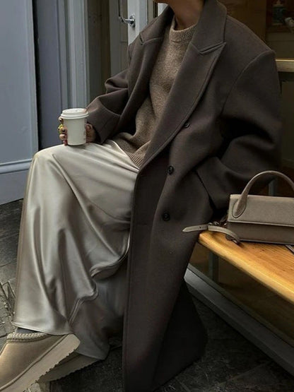 Noëlle – Manteau Oversize Élégant