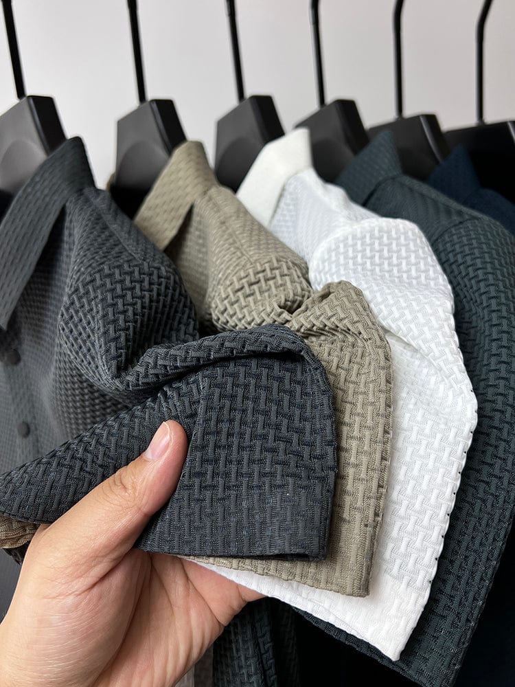 Polo élégant homme léopard