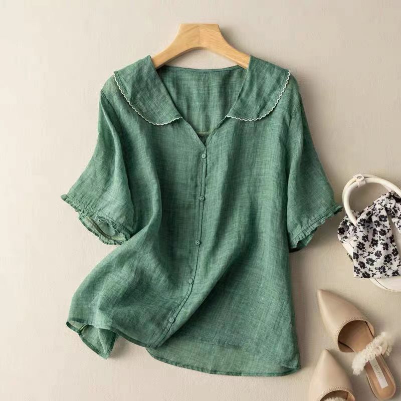 Blouse lin femme élégante Adele