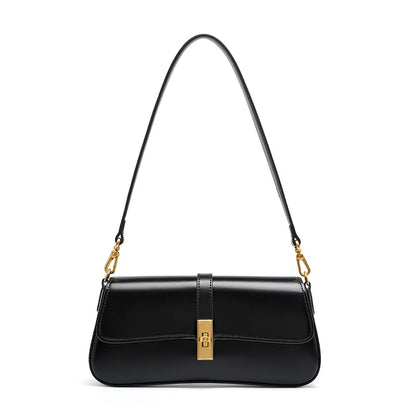 Sac bandoulière doré tendance femme