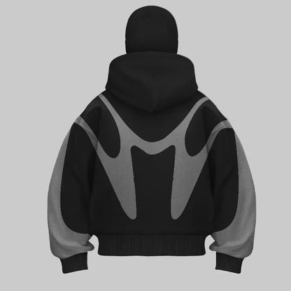 Sweat à capuche cagoule unisexe avec masque