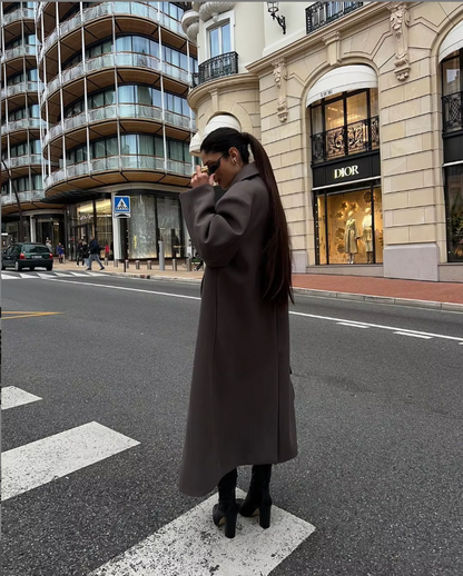 Noëlle – Manteau Oversize Élégant