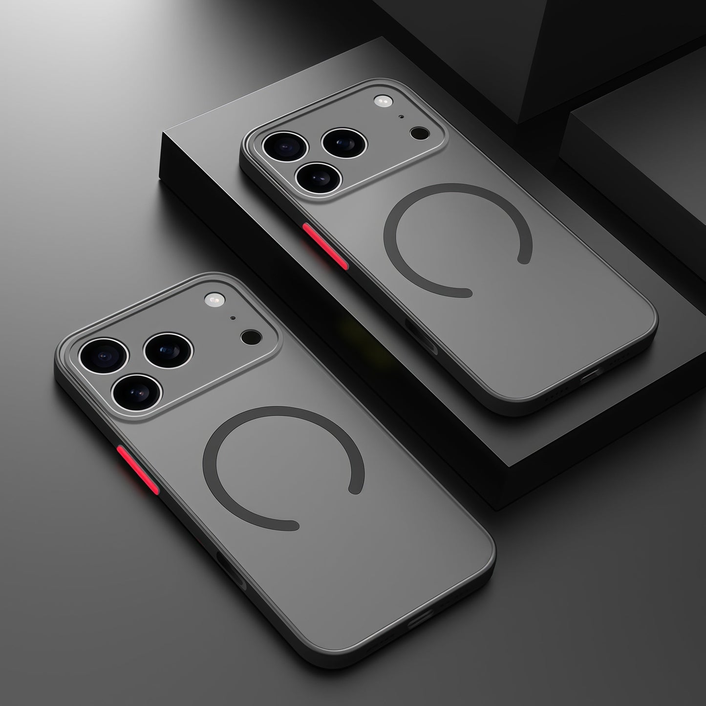 Coque iPhone MagSafe antichoc mate