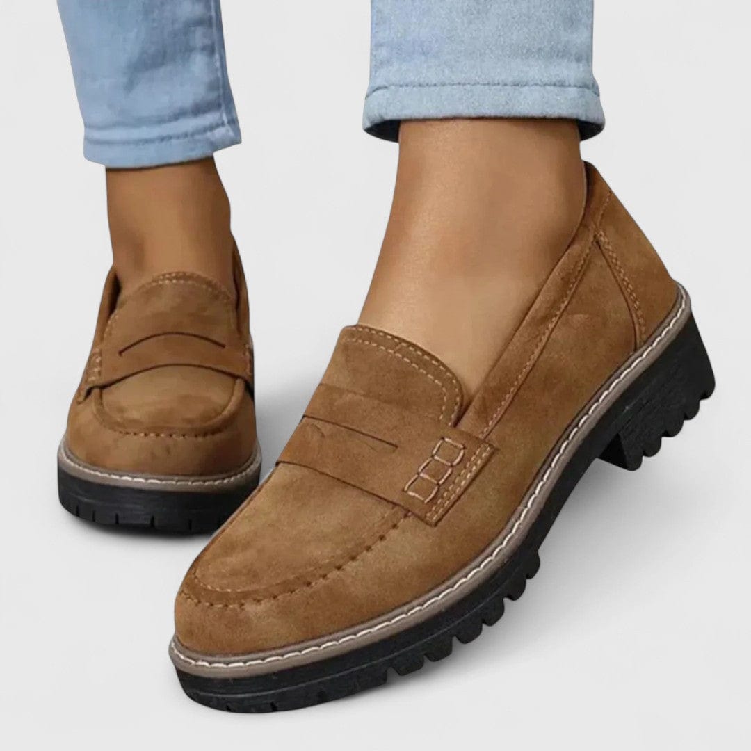 Mocassins Orthopédiques Femme | Semelle Crantée