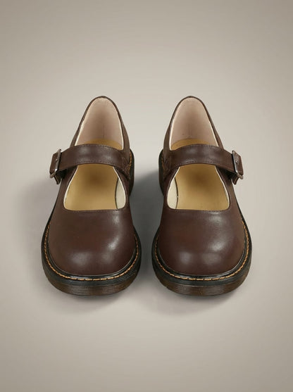Chaussures Plates Femme à Bout Rond | Boucle Décorative