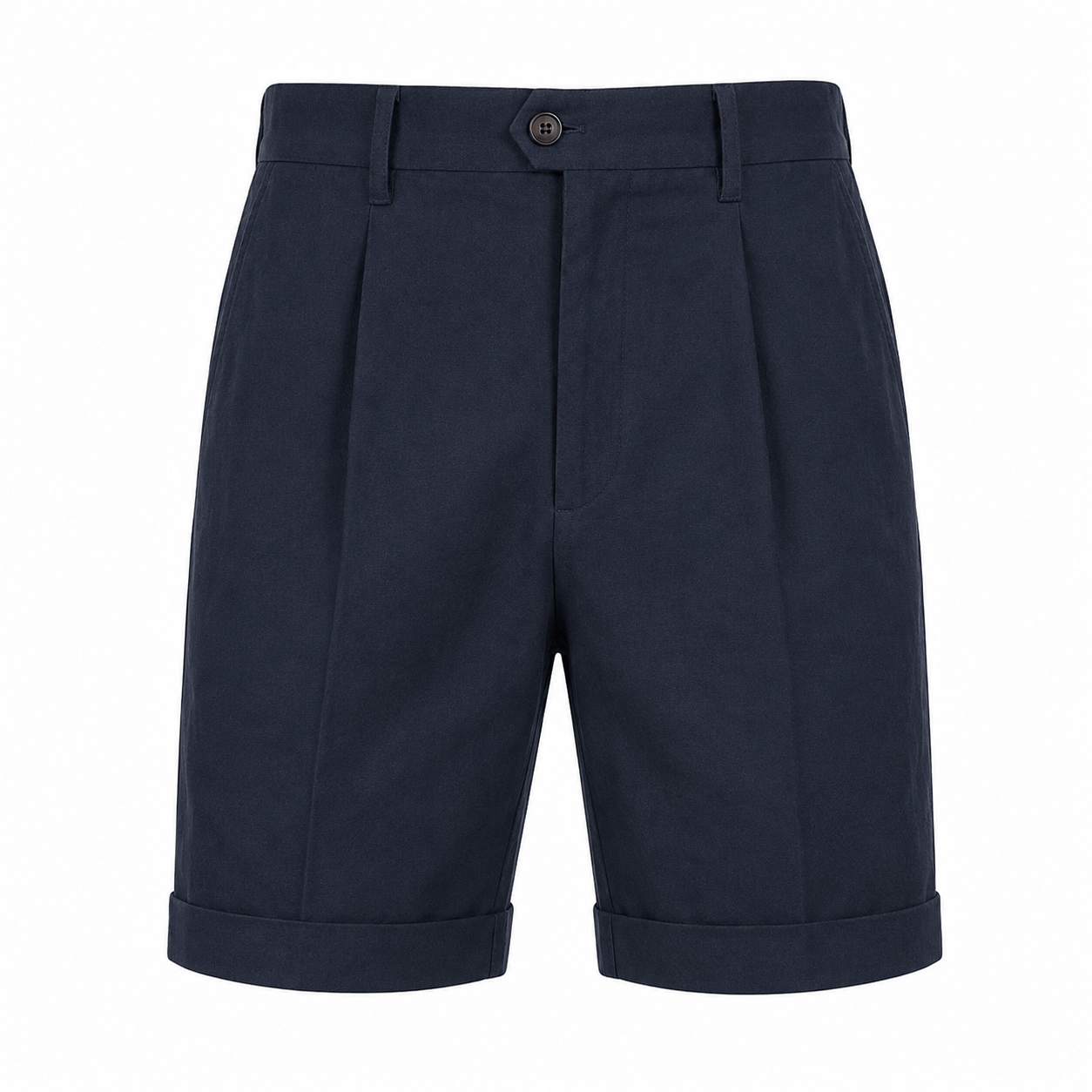 Short Homme d'Été à Plis | Coupe Droite