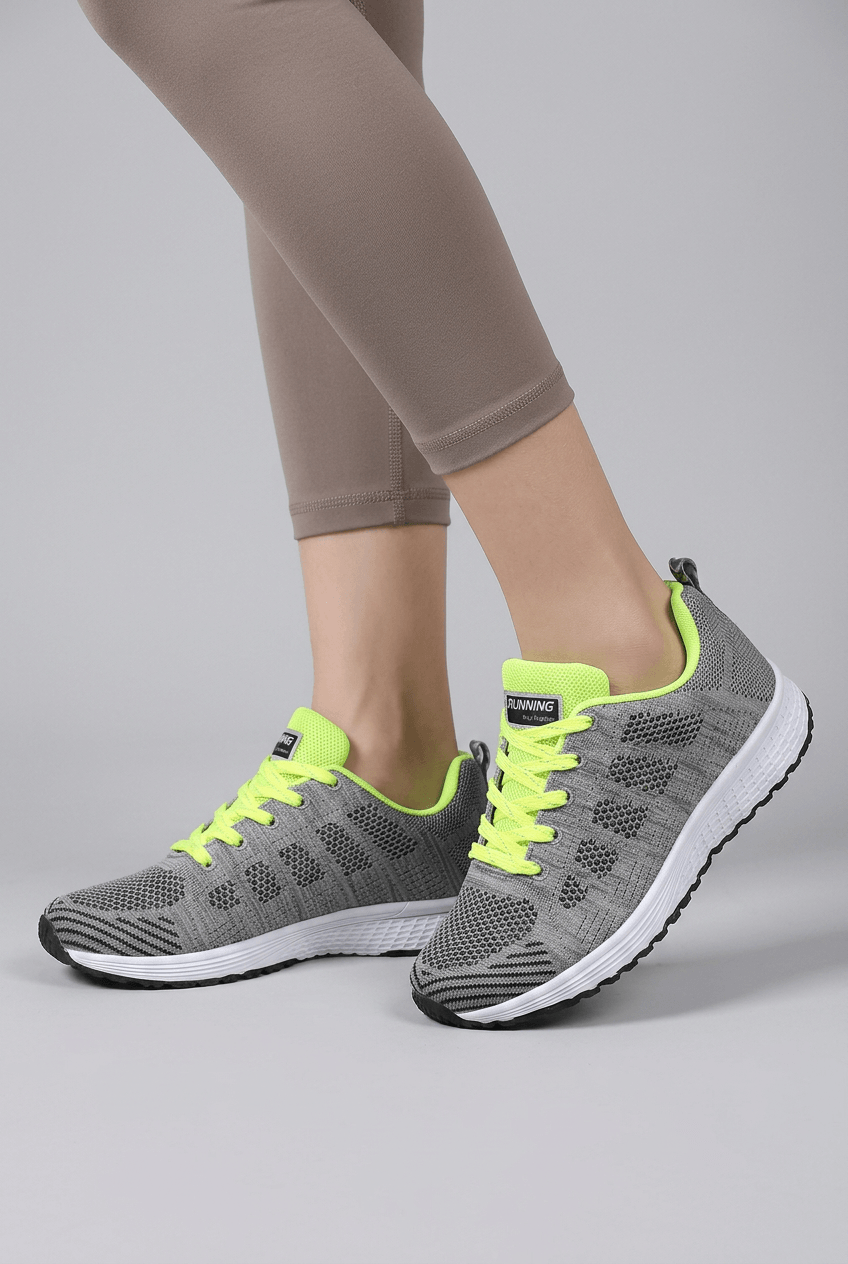 Baskets Femme à Lacets | Bout Rond & Petit Talon