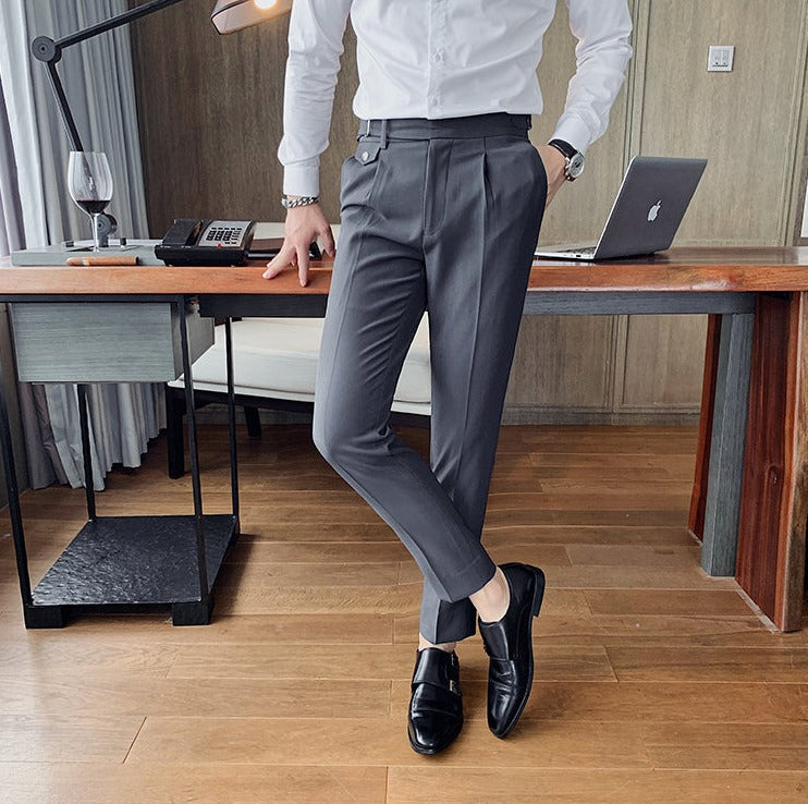 Pantalon business homme élégant