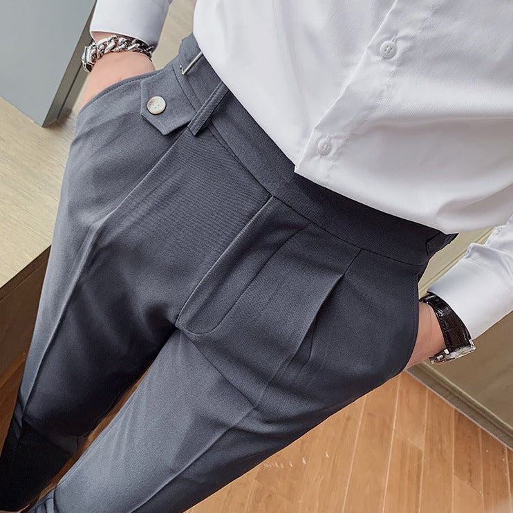 Pantalon business homme élégant