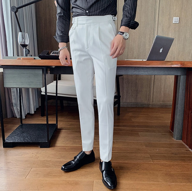 Pantalon business homme élégant