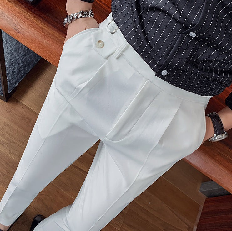 Pantalon business homme élégant