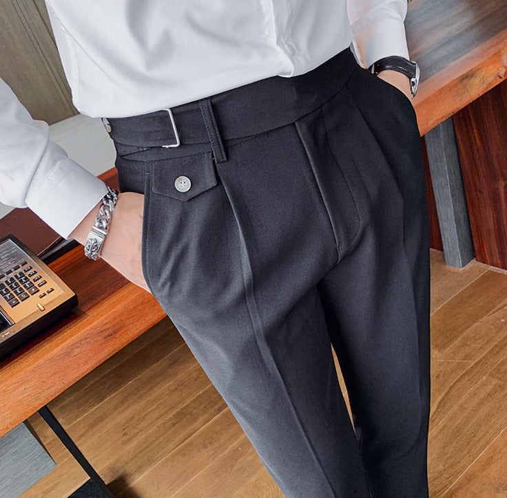 Pantalon business homme élégant