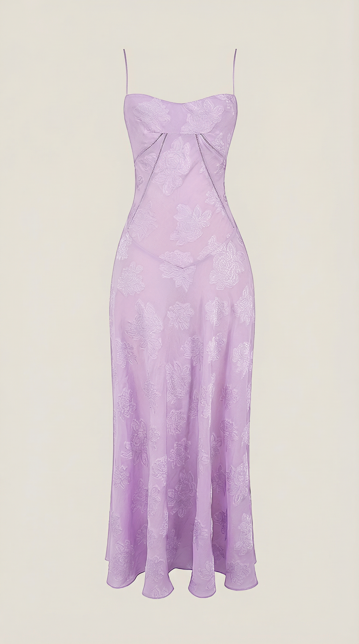 Robe maxi dentelle femme col cœur