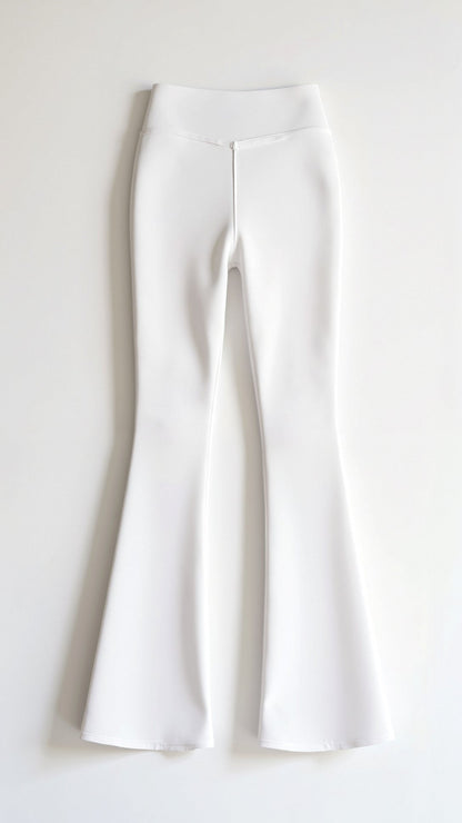 Guêtres évasé taille haute femme