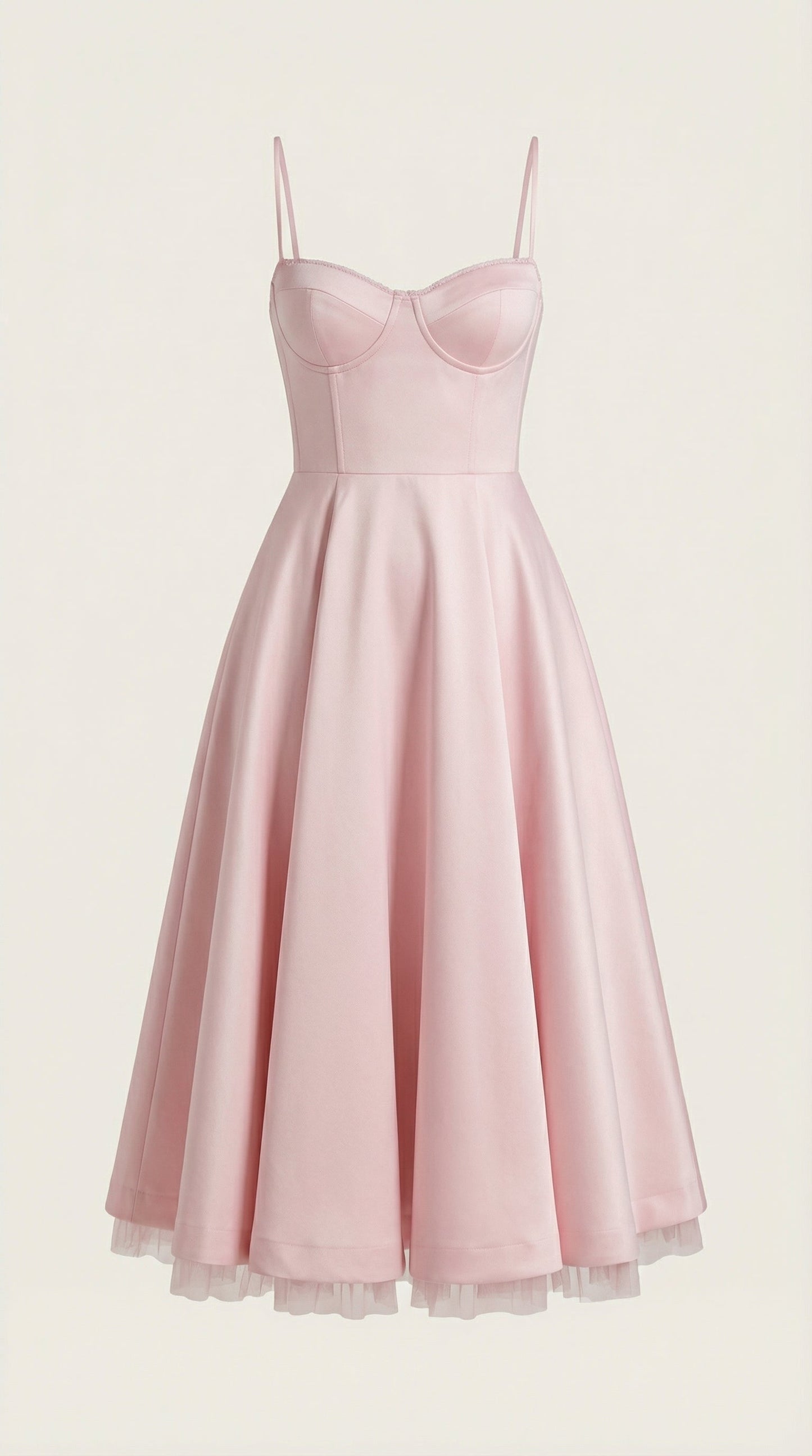Robe midi tulle femme élégante