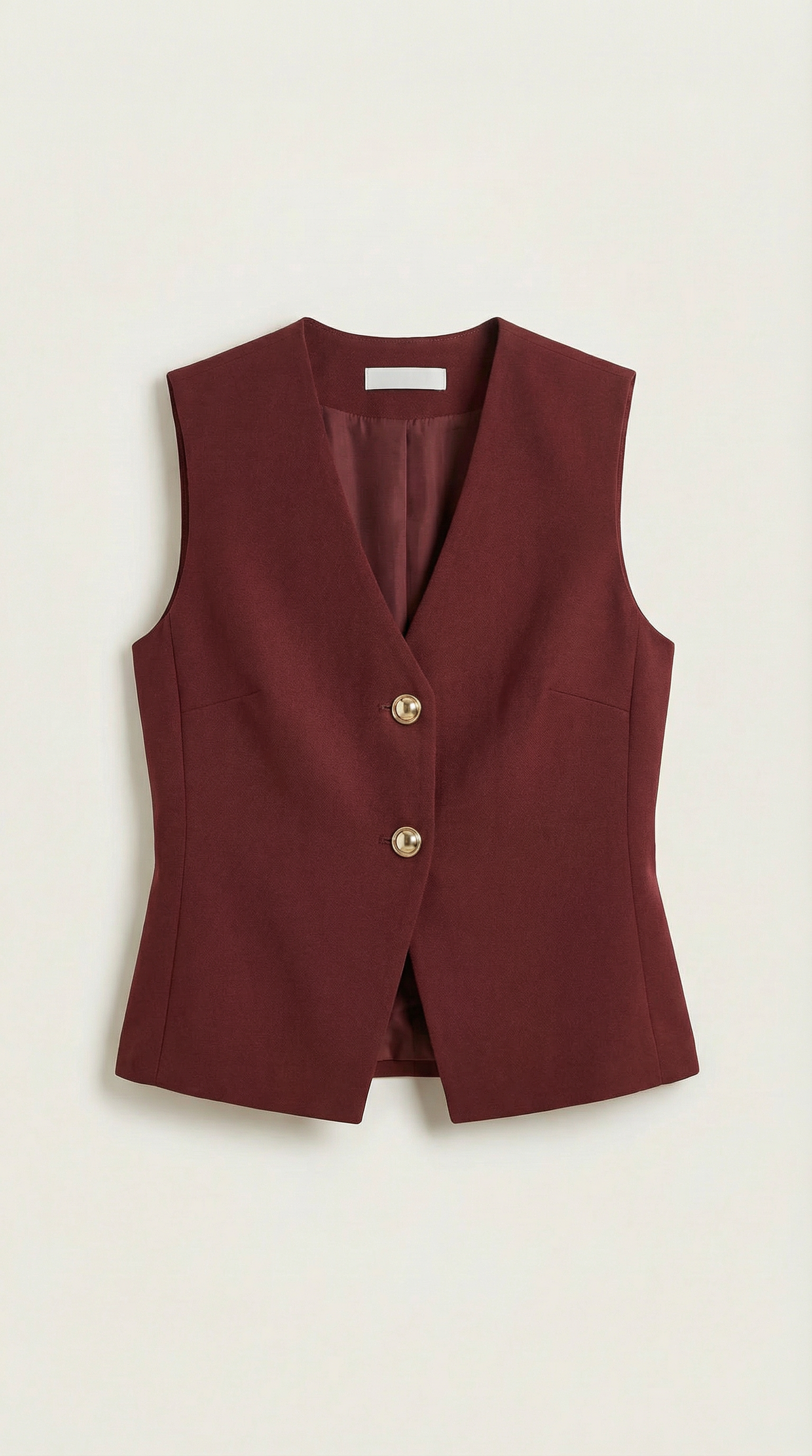 Gilet femme en maille boutonné